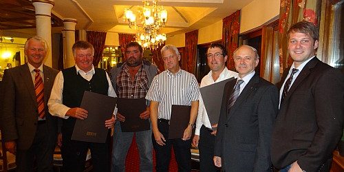 die ausgezeichneten Mitarbeiter 2011